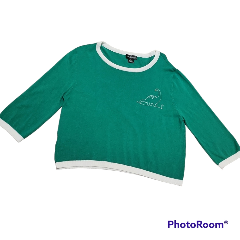Cropped Dinosaur Top